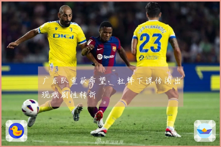 广东队重获希望，杜锋下课传闻出现戏剧性转折